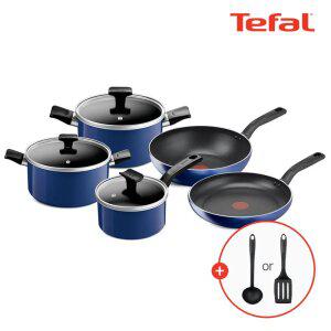 테팔 인덕션 세이버리 5종(팬28+웍28+편수16+양수20+24)(+조리도구 1종)