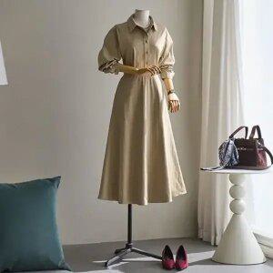 (안나앤모드) A. 쥬르 플레어 셔츠 원피스[드레스D0821102]