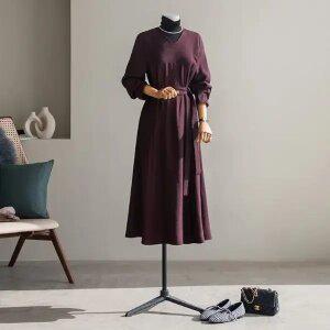 (안나앤모드) A. 블럿 플레어 스트랩 원피스[드레스D1105I01]