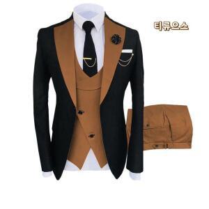 티류으스 남성무대복 트로트 가수 대합창 예복 턱시도 가수