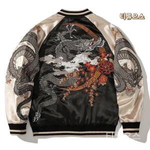 스카잔 요코스카 점퍼 일본풍 야구 잠바 항공 자켓 재킷 블루종 티류으스