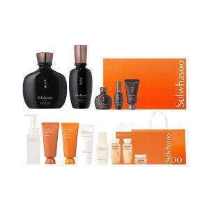 설화수 맨 기초 본윤 2종 세트(본윤 에센스+본윤 유액), 1개+증정(8종 샘플+쇼핑백, 1