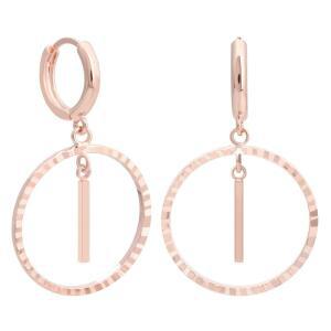 심플 드롭 베이직 니아 14K 골드핀 원터치 귀걸이