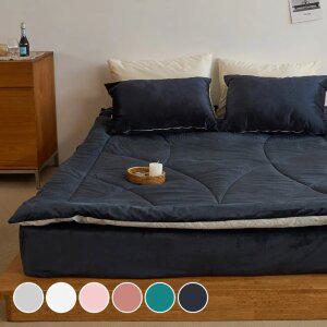 클리티룸 두툼 토퍼 매트리스 침대스커트 요 미끄럼방지 논슬립 사계절 알러지케어