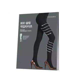 비비안 판도라 슬림착압 타이즈 80D데니어 2족 DTS3021