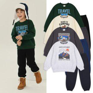 [25겨울신상]기모 배색상하복(4color)