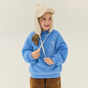 뽀글겨울반목맨투맨(라이트블루)