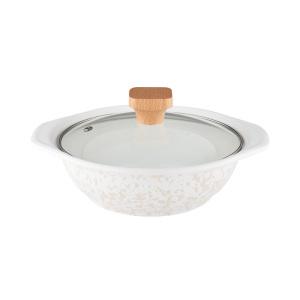 PN풍년 브리에 프롱 법랑냄비IH 22cm 양수(크림)