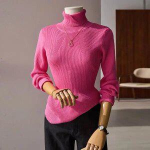 (안나앤모드) A. 세븐데이즈 펀칭 폴라 니트 탑 [니트D1030Q01]