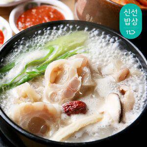 태백맛집 가마솥 도가니탕 3팩(900g×3개/9인분내외) #도가니 #스지 #사골곰탕
