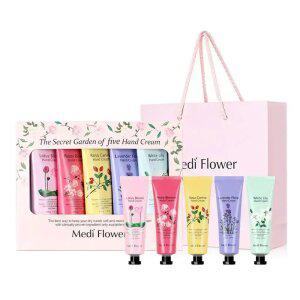 [메디플라워] 더 시크릿 가든 핸드크림 50g 5종세트+쇼핑백/5+1