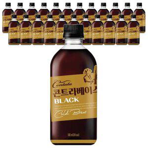 [칸타타] 콘트라베이스 콜드브루 블랙, 500ml, 24개