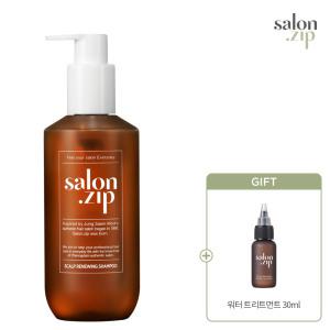 정샘물 x 살롱집 스칼프 리뉴잉 샴푸 400ml[ 탈모증상완화기능성 ] (+ 워터트리트먼트