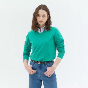 [택가 69,900원]마인드브릿지 여성 베이직 브이넥 니트 MYKT02C2