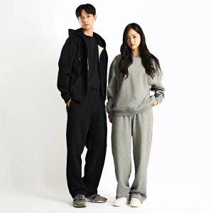 최대75%) 25FW 기모 와이드팬츠 조거팬츠 남녀공용 트레이닝복 외 맨투맨 후드집업 원