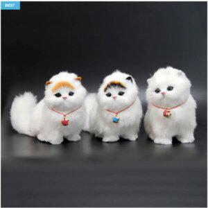 진짜같은 리얼 방울달린 고양이 인형