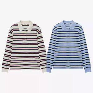 [택가 59,900원]마인드브릿지 여성 스트라이프카라티셔츠 MZTS6202