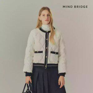 [택가 239,000원]마인드브릿지 여성 니트카라퀼팅다운점퍼 MYDJ7201