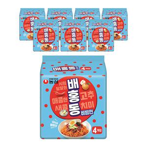 농심 배홍동비빔면, 137g, 32개