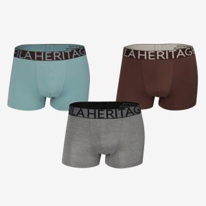 [휠라 언더웨어] 아웃핏 시즈널 배색 남성 드로즈 3종 택 (FI4DRG3406M_3SKU)