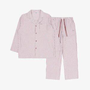 [휠라 언더웨어] 세리프로고 포인트 남성 파자마세트 (FI4PJF6401M_DTP)