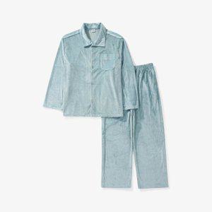 [휠라 언더웨어] 극세사 골조직 남성 파자마 세트 (FI4PJF6642M_GTL)