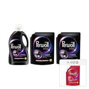 퍼울 다크 본품 1.9L, 1개 + 1.7L, 2개 + 증정(세탁세제 (컬러, 다양한 색상 의류용),