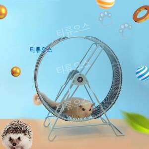 사일런트 소형 애완 햄스터아크릴케이지 금속 사용 동물 고슴도치 및 러닝 다람쥐 햄스