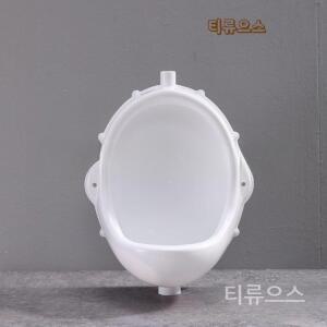 플라스틱 벽걸이 용도 화장실 세면대 삼각형 화이트 싱글 소변기 티류으스
