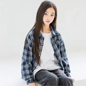 [아이라인키즈] 케일 체크 남방