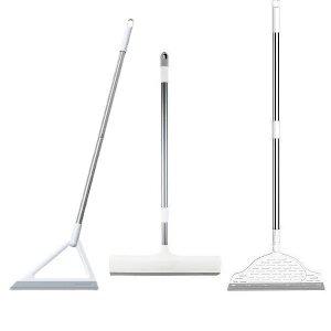 실리콘 빗자루 머리카락 미용실 화장실 미니 빗자루 털 물기 헤드 회전 애완동물 학교