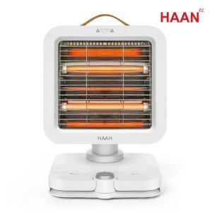 한경희 뉴트로 감성 좌우회전 발터치 미니 전기히터 전기난로