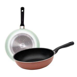 [즉시할인30%] 도루코 세븐티즈 IH 프라이팬 28cm+궁중팬 28cm