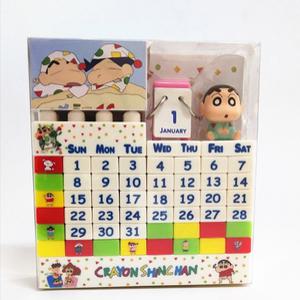 짱구 달력 블럭 캘린더 피규어 장난감 티류으스