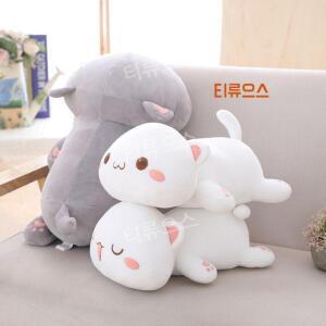 모찌모찌 꿀잠 모모냥 고양이 폭신한 수면 애착 인형 티류으스