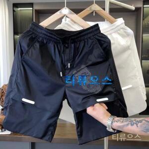 여름 남성 스포츠 셋업 냉감 속건 반팔 반바지 세트 아웃도어 라이딩 트래킹 빅사이즈