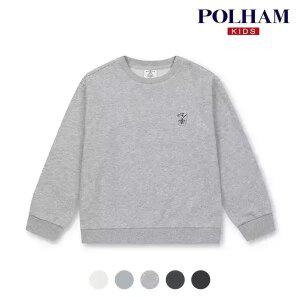 [폴햄키즈] 공용 콜라보 코숏 라이트플리스 맨투맨_PKD4TR3220