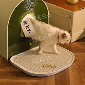 고양이모래발판 배변매트 분리세척 모래판 사막화방지 모래패드 애완동물 벌집 화장실