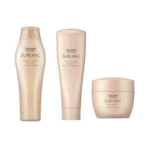 시세이도 아쿠아인텐시브 샴푸 250ml 트리트먼트 250ml 마스크 200ml 세트 손상 모발용