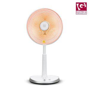 일렉트로지 냄새없는 자동회전 카본 전기 히터 스탠드형 선풍기형 가정용 업소용 EGH-
