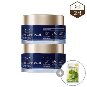 닥터지 블랙 스네일 크림 50ml 2개 + 레드 블레미쉬 쿨 수딩 마스크 1매