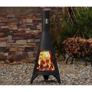 굴뚝 난로 야외 난방 모닥불 벽난로 장작 복고풍 캠핑 화로대 스토브