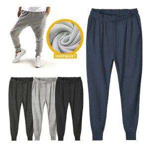 제네브 국내생산 남녀공용 기모 세미배기핏 조거바지/M-2XL까지