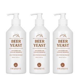 스와니브 맥주효모 비오틴 대용량 비듬관리 탈모샴푸 3개