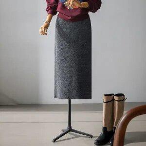 (안나앤모드) A. 나스 스팽글 니트 울스커트[스커트D1002P01]
