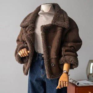 (안나앤모드) A. 가나슈 프린지 리버서블 무스탕 [자켓D1030N03]