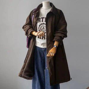 (안나앤모드) A. 유르 배색 퍼 사파리[자켓D0923N02]