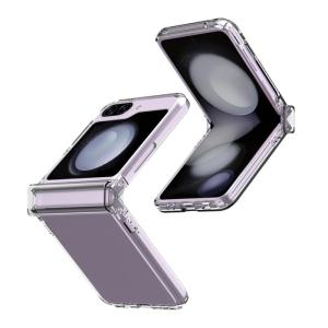 솔리스팅 갤럭시 Z플립6 5 4 3 힌지풀보호 투명 스핀가드 크리스탈 케이스