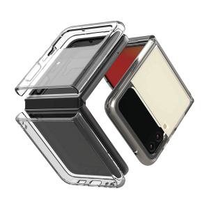 솔리스팅 갤럭시 Z플립5 투명 크리스탈 하이브리드 케이스