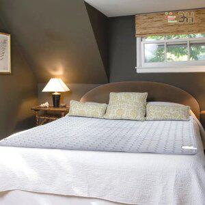 3H한일온열기 전기매트 극세사 전기방석 탄소매트 최신형 온열방석 2인용, 145x195, 그